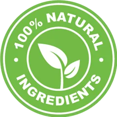 Natural ingredients roundel badge
